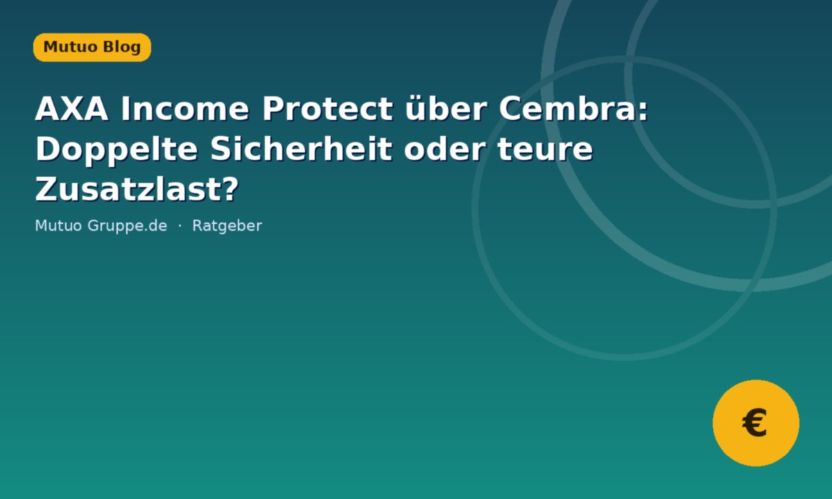 AXA Income Protect përmes Cembra: Siguri e dyfishtë apo barrë shtesë e kushtueshme?